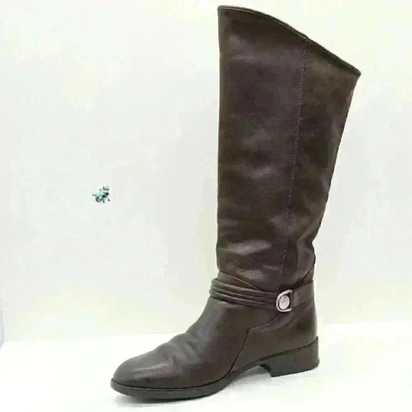 Santana Canada Women's Brown Leather Riding Boots Size US 9 - Picture 4 of 11